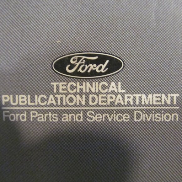 Ford Motor 1991 Escort / Tracer Manual DIY Maintenance & Light Repair Manual - Picture 8 of 11